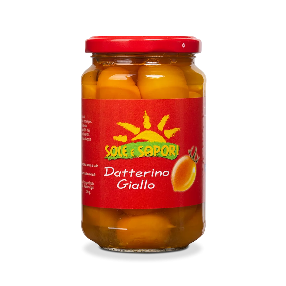 Datterino giallo al naturale BIO di San Bartolomeo